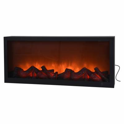 Semineu metalic cu LED, 57 cm
