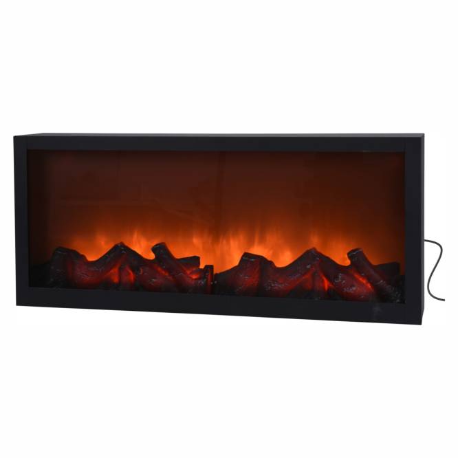 Semineu metalic cu LED, 57 cm