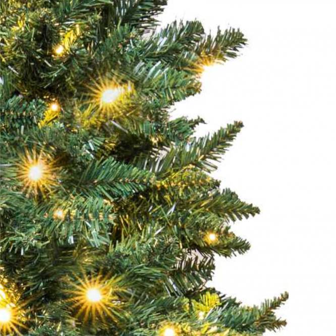 Brad artificial Washington Premium Smart LED 210 cm