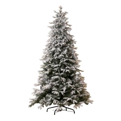 Brad artificial Deluxe cu zapada aspect natural 300 cm