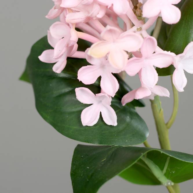 Liliac artificial la fir, culoare roz, 70 cm