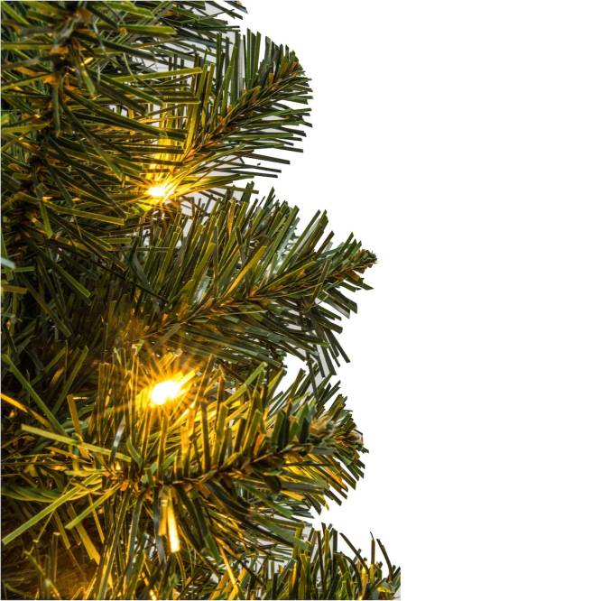 Brad artificial Dakota Pot Tree LED 90 cm