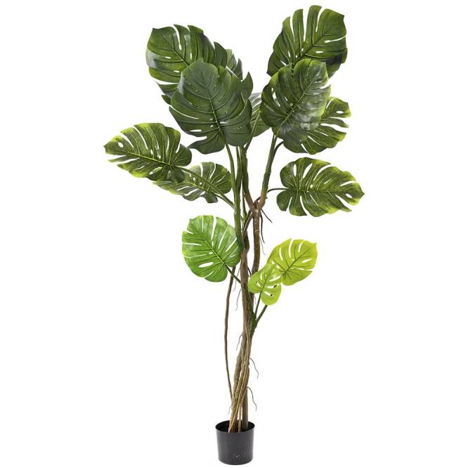 Monstera artificiala in ghiveci de plastic 180 cm