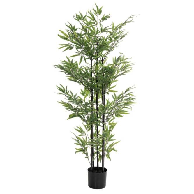 Planta decorativa artificiala Bambus in ghiveci 150 cm