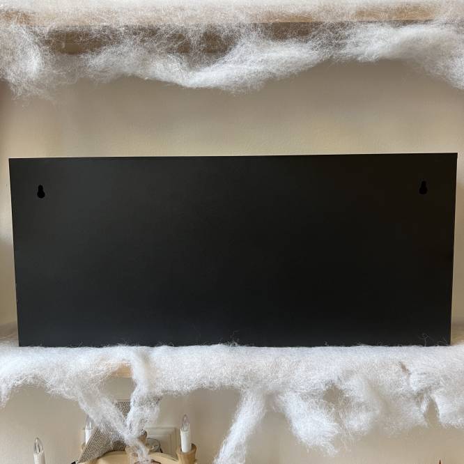 Semineu metalic cu LED, 57 cm