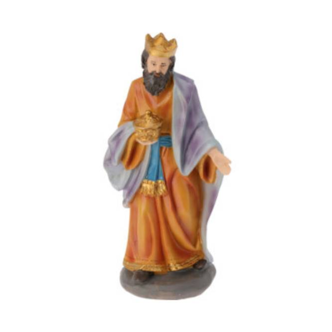Set 10 figurine polirasina, scena Nasterii Domnului, 19 cm inaltime