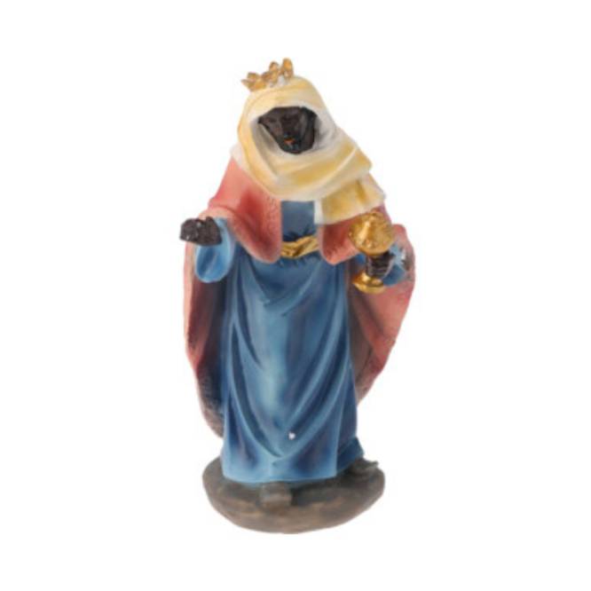 Set 10 figurine polirasina, scena Nasterii Domnului, 19 cm inaltime