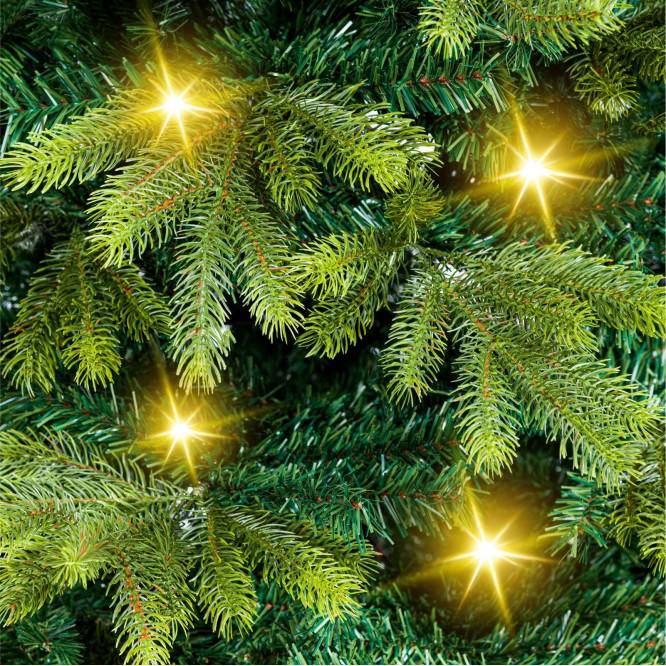 Brad artificial Nordland Premium SMART LED 210 cm