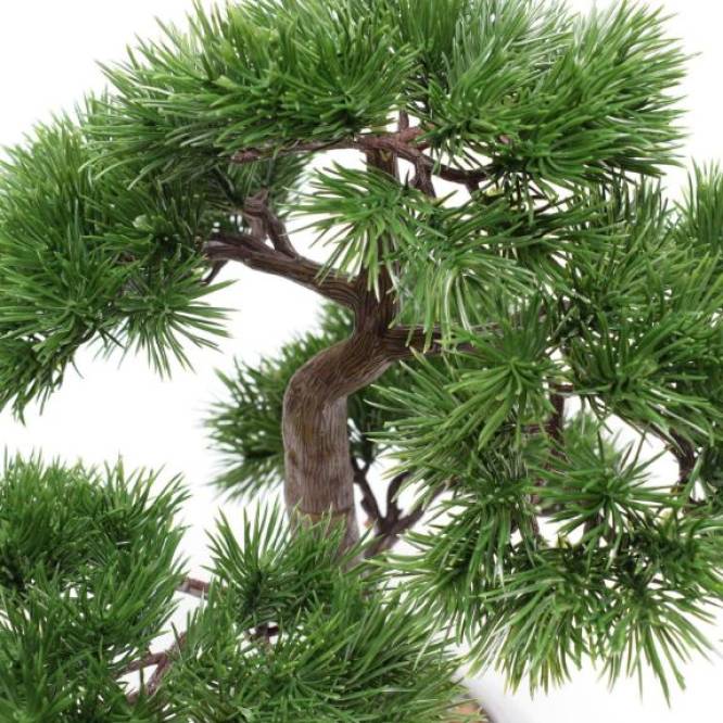 Bonsai artificial in vas ceramic 38 cm, aspect foarte realistic