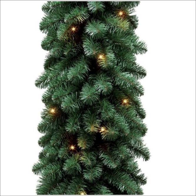Ghirlanda Dakota LED conector verde 270 cm/30 cm