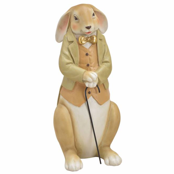 Iepurasi eleganti cu baston sau carte, 33/40 cm