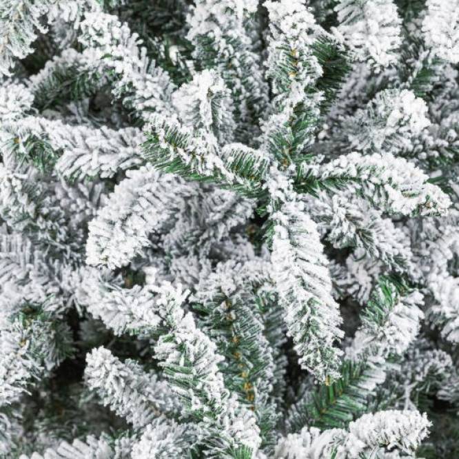 Brad artificial Flock Tree Deluxe 240 cm