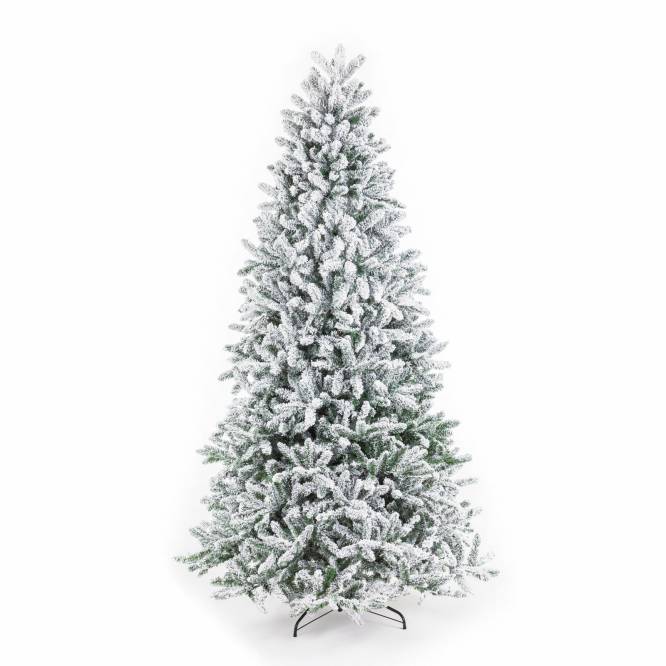 Brad artificial Flock Tree Deluxe 240 cm
