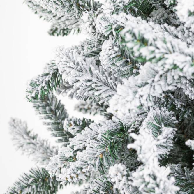 Brad artificial Flock Tree Deluxe 240 cm