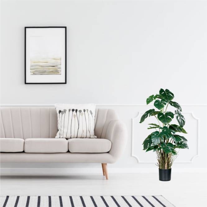 Monstera artificiala in ghiveci 82 cm